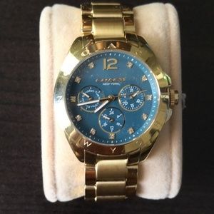 Blue Dial Coach Watch